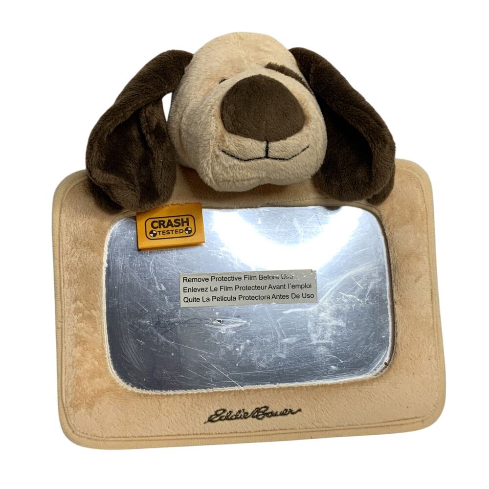 Puppy Baby View Mirror For Rear-Facing Baby, Crash Tested TS223 Eddie Bauer NIB